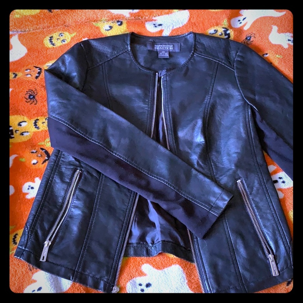 Leather jacket